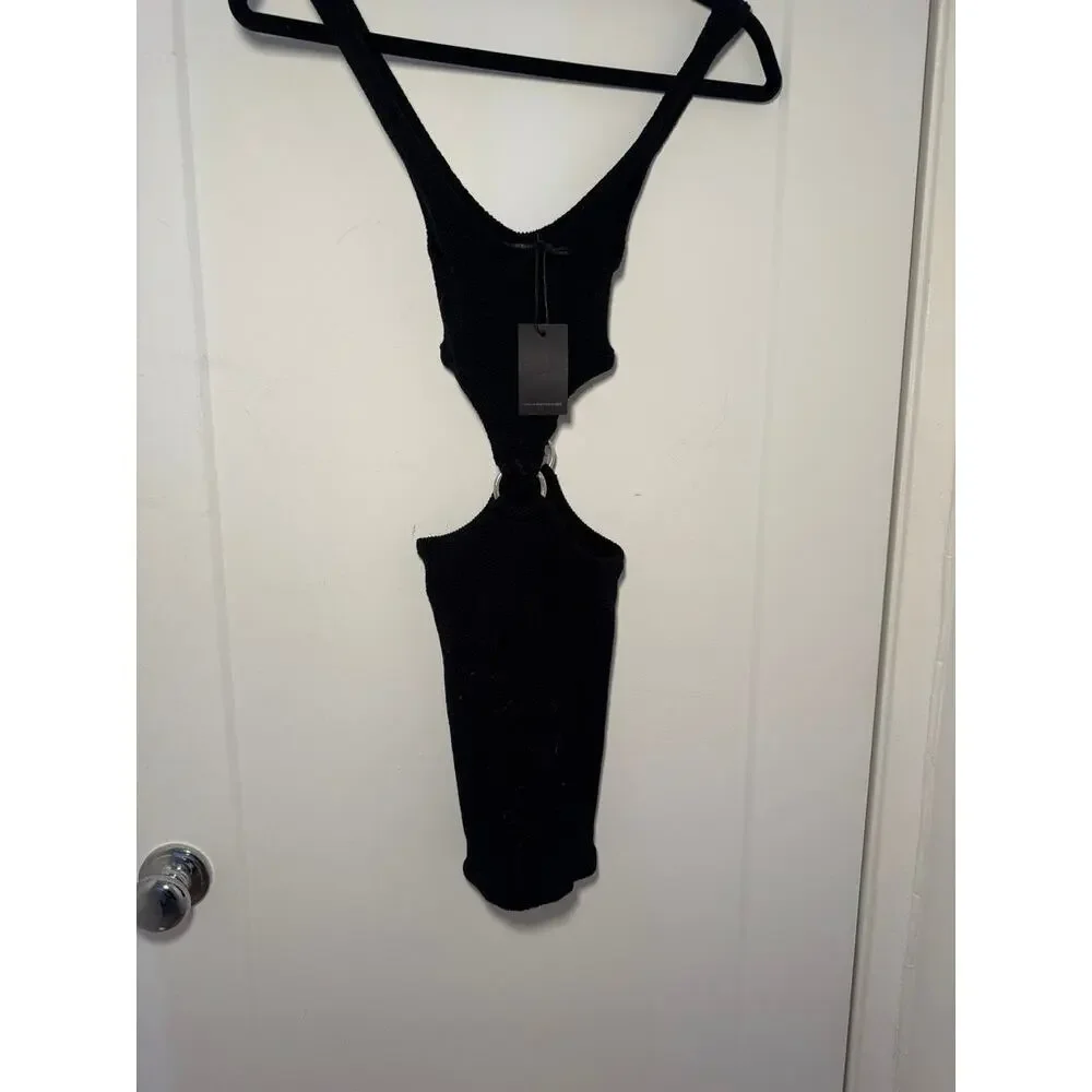 Vanessa Mooney | Vivian Mini Dress – Black (Size M) - Picture 3 of 4